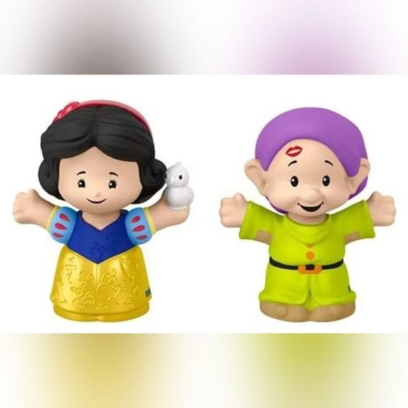 Fisher-Price Other - 🐣 👸🏿FISHER PRICE LITTLE PEOPLE DISNEY PRINCESS Snow White and Dopey NEW